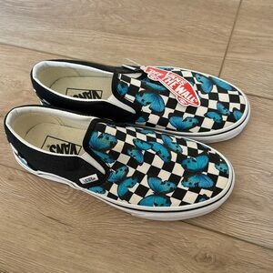 Butterfly slip on vans